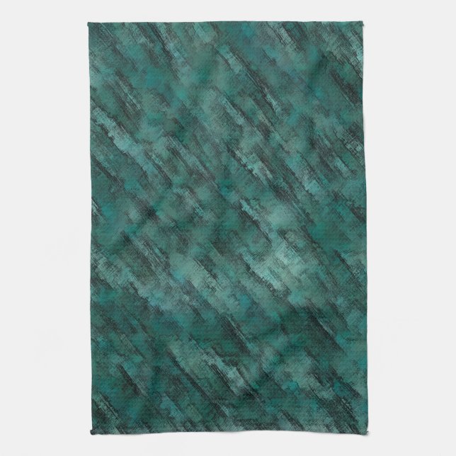 Mangelhafte Zyanmauerei Geschirrtuch (Vertikal)