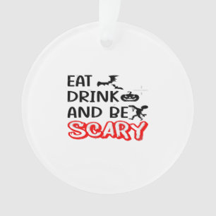 Manger, boire et être effrayant Design Rétro Class
