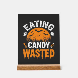 Manger des bonbons gâché Halloween Design_1