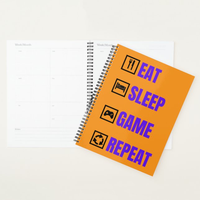 manger dormir jeu répéter (Devant avec enveloppe)