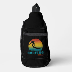 Manger Dormir Surf Répéter Sac à dos Port Authorit
