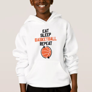 manger sommeil basketball sport Sweat - shirt à c