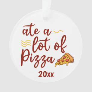 Mangez beaucoup de pizza avec tranche de pizza