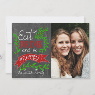 Mangez, buvez et soyez Joyeux Cartes photos
