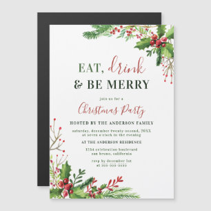 Mangez, buvez et soyez joyeux   Invitation à la fê