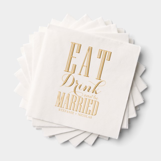 Mangez, buvez et soyez marié Mariage (Insitu (empilé))