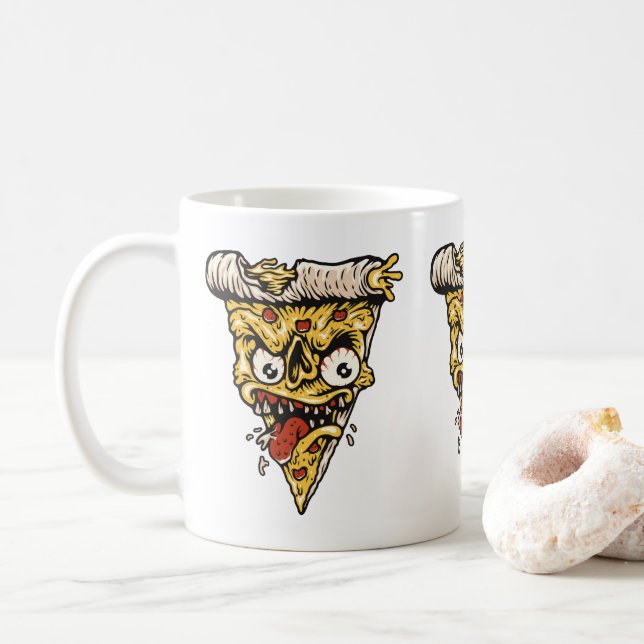 Mangez Cette Mug De Pizza - Pour Les Vrais Amateur (Avec donut)