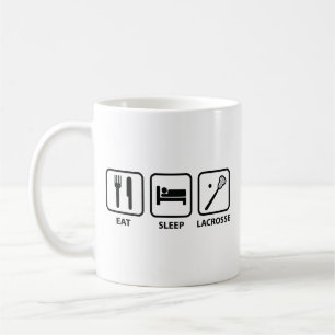 Mangez de la crosse de sommeil à café Mug