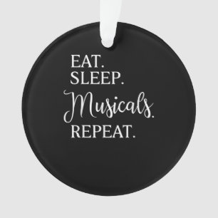 Mangez des comédies musicales du sommeil Répéter l