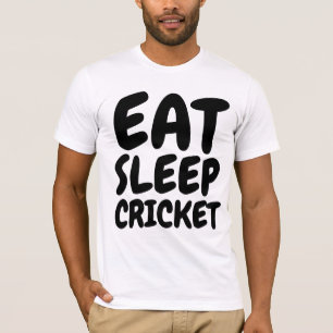 Mangez des T-shirts SLEEP CRICKET