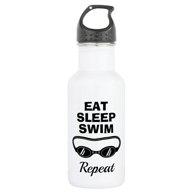 Mangez la bouteille d'eau de répétition de bain de (Devant)