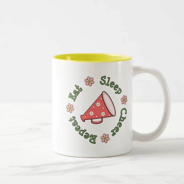 Mangez la tasse de mégaphone de répétition (Droit)