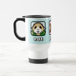 Mangez la tasse de voyage de cobaye de sommeil de