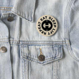 Mangez l'ascenseur du sommeil Répéter le badge de 