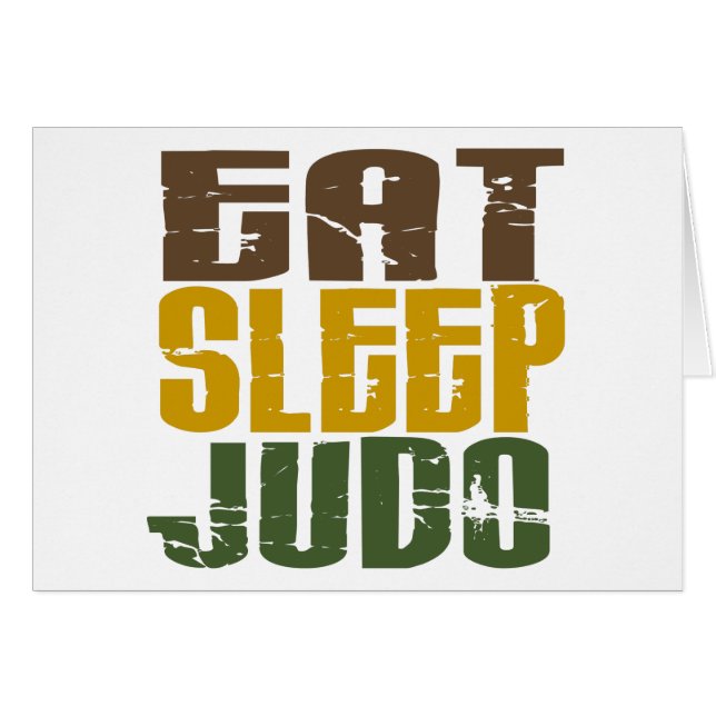 Mangez le judo 1 de sommeil (Devant horizontal)