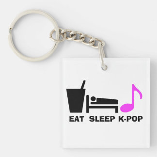 Mangez le porte - clé de Kpop de sommeil (la