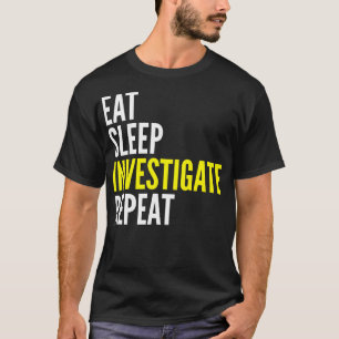 Mangez le sommeil étudient le T-shirt drôle de