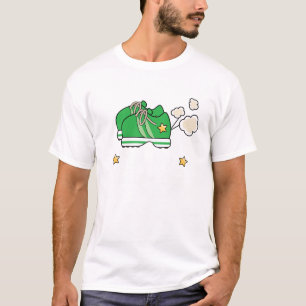 Mangez le T-shirt d'enfant en bas âge de noir de