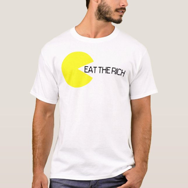 Mangez Le T-shirt Riche (Devant)