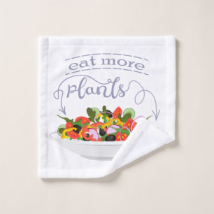 Mangez plus de plantes frais motivation salade let