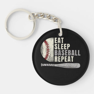 Mangez Sleep Baseball Répéter Funny Baseball Playe