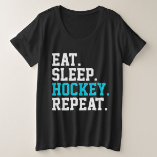 Mangez Sleep Hockey Repeat -Amateurs de hockey