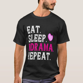 Mangez Sleep Kdrama Répéter Sweat - shirt à capuch
