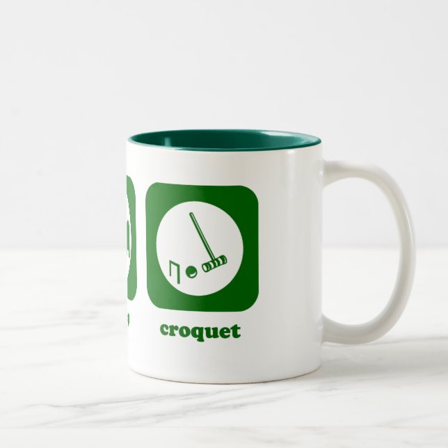 Mangez. Sommeil. Croquet. Tasse (Droit)