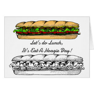 Mangez un accueil pour la journée Hoagie
