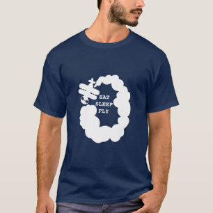 Mangez un t-shirt de mouche  idée cadeau du pilote