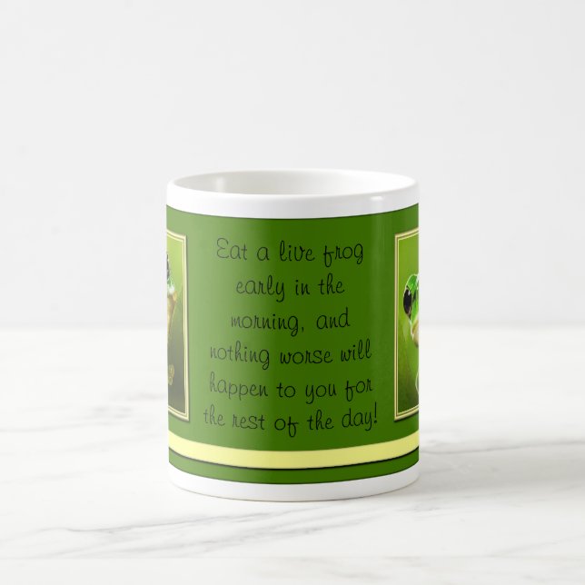 Mangez une tasse vivante de grenouille (Centre)