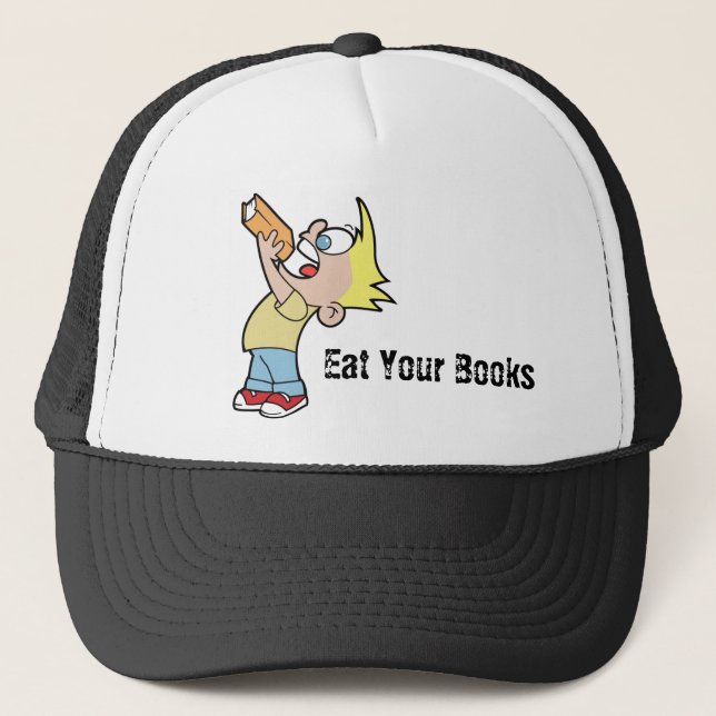 Mangez votre casquette de livres (Devant)