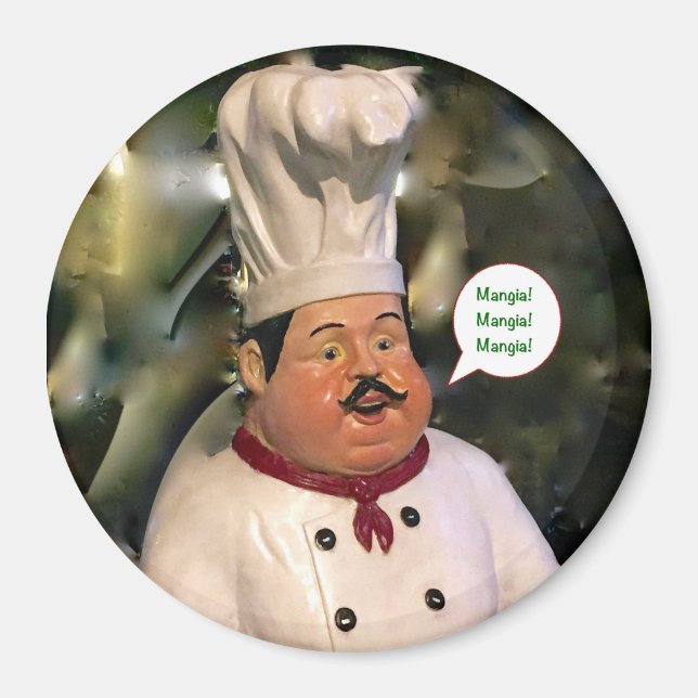 Mangia, Mangia, Mangia Magnet (Vorne)