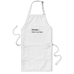 Mangia-Schürze Lange Schürze