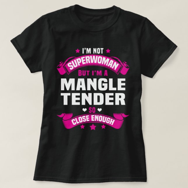 Mangle Tender T-Shirt (Design vorne)