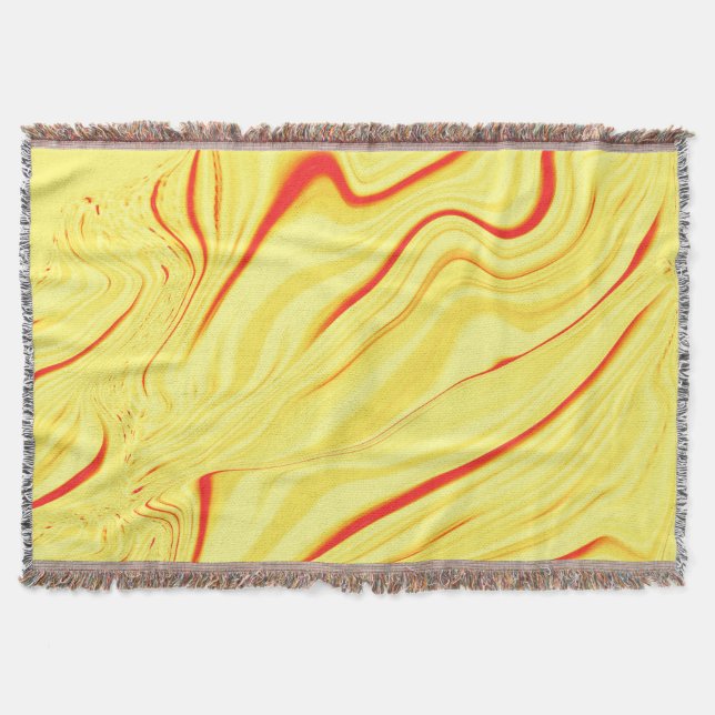 Mango-Creme mit rotem oder korallengewölbtem Schla Decke (Vorderseite)