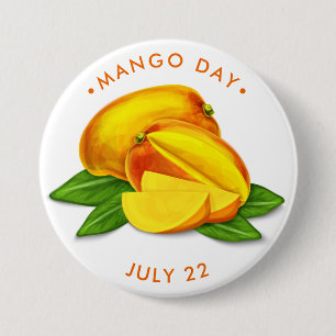 Mango Day, Aquarellmango Button