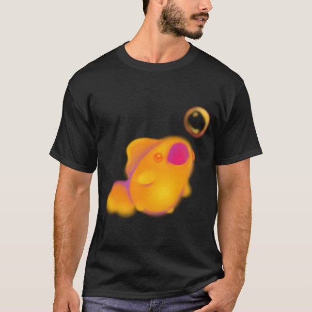 Mango der Goldfisch T-Shirt (Vorderseite)