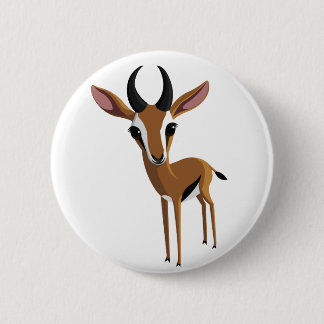 Mango die Gazelle Button