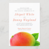 Mango| Einladung zur Hochzeitsfeier