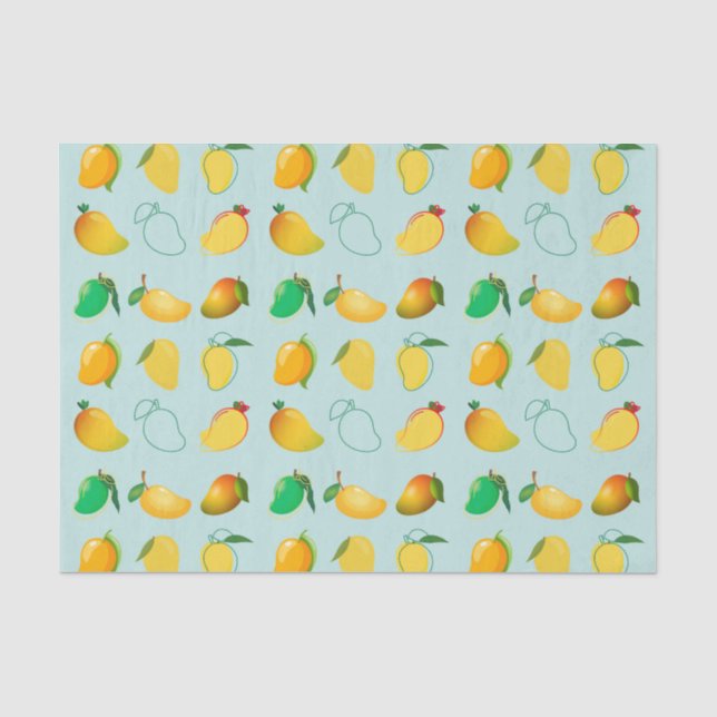 Mango Fresh Seidenpapier (Vorderseite)