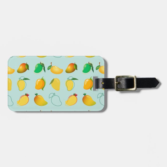 Mango Frisch Gepäckanhänger (Vorderseite horizontal)