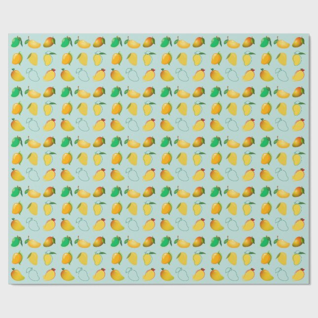 Mango Frisch Geschenkpapier (Flach)