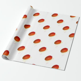 Mango Frucht Aquarell Essen tropisch exotisch Geschenkpapier