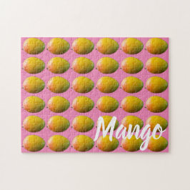 Mango Fruchtmuster für Vegetarier und Vegan