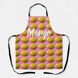 Mango Fruchtmuster für Vegetarier und Vegan Schürze