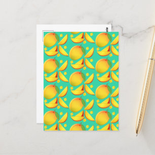 Mango Fruit Postkarte