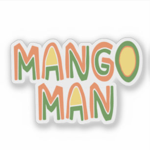 Mango Man Aufkleber
