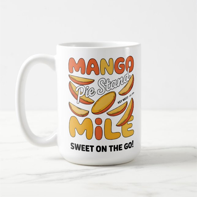 Mango Mile Pie Stand Kaffeetasse (Links)