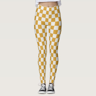 Mango Mojito Leggings en damier - Gras & Lumineux